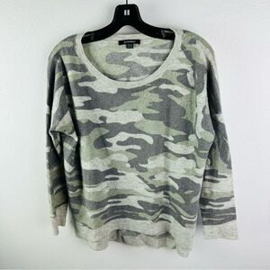 Acrobat Oversized Camo Wool Cashmere‎ Blend Sweater Women’s Size XS/S
